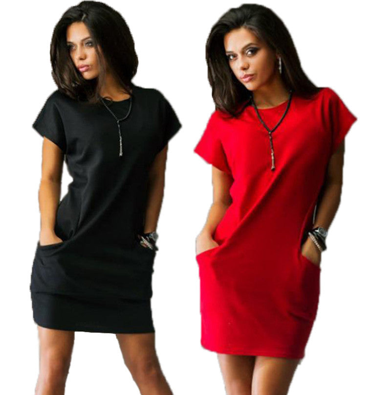 Mini Dresses for Women,Black Sweater Dress Women's Summer Casual Solid  Color Sleeveless O-Neck Loose Pocket Stitching Cotton Linen Dress Red  Dresses for Women Church 2022 Sleeveless (Brown,Small) at  Women's  Clothing store