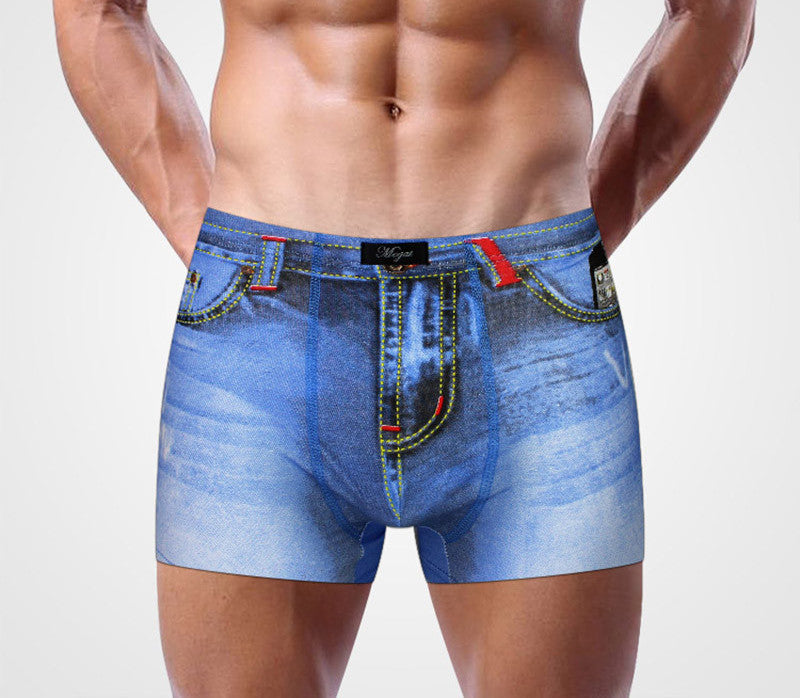 Hot Underwear Men Cotton Boxer Homme Brand Underpants Male Panties