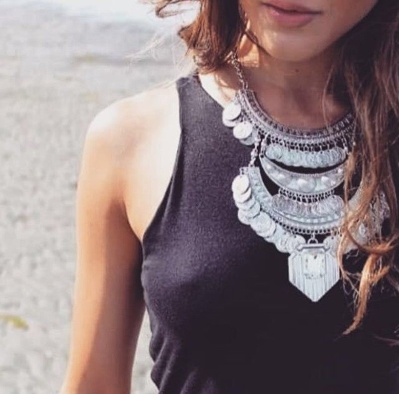 Bohemian on sale accessories necklace