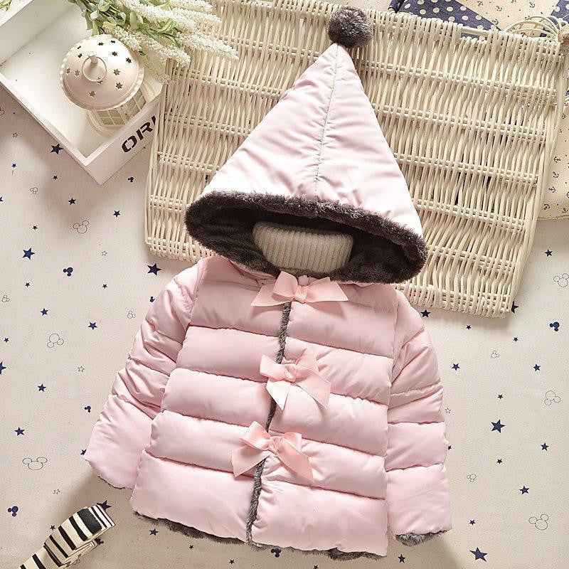 Baby girl warm on sale jacket