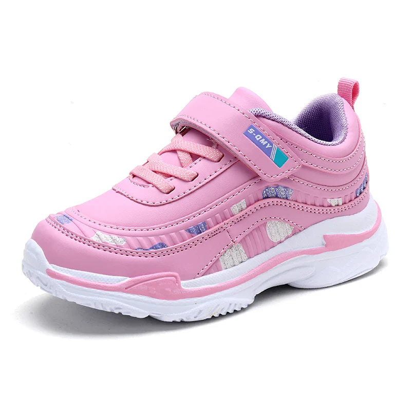 Girls Sport Shoes Waterproof Running Shoes Kids Sneakers Breathable Antislip Children Shoes-Dollar Bargains Online Shopping Australia