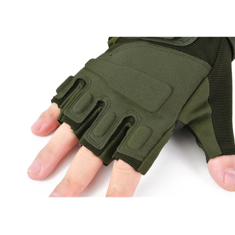 Outdoor Tactical Gloves Airsoft Sport Gloves Half Finger Military Men Women Combat Shooting Hunting Fitness Fingerless Gloves-Dollar Bargains Online Shopping Australia