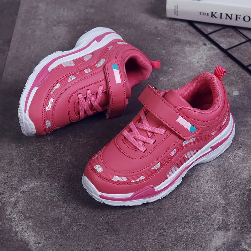 Girls Sport Shoes Waterproof Running Shoes Kids Sneakers Breathable Antislip Children Shoes-Dollar Bargains Online Shopping Australia