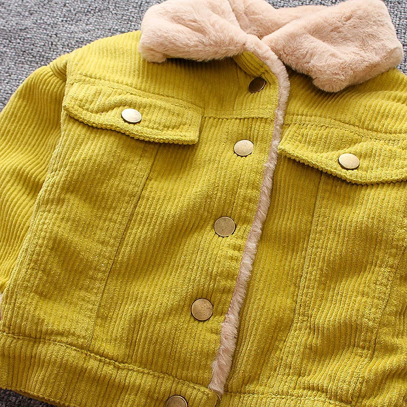 Plush Baby Boys Jacket Girls Coat Clothing Winter Kids Children Warm Outerwear Coats Toddler Boy Girl Tops Clothes-Dollar Bargains Online Shopping Australia