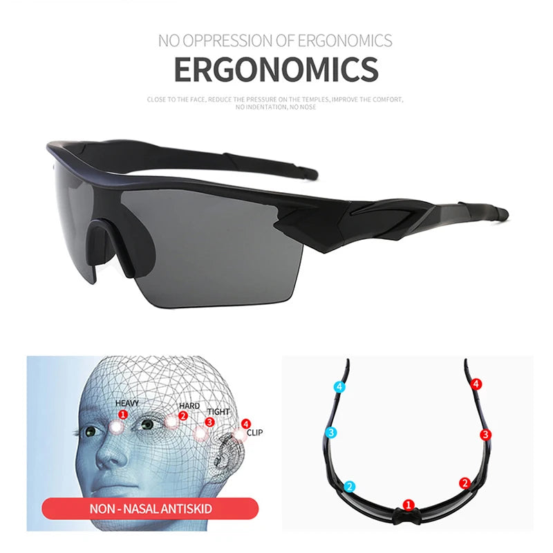 Bicycle Eyewear Glasses Outdoor Sport Mountain Bike Road Cycling goggles Motorcycle Sunglasses Eyewear