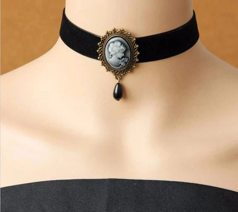 Gothic Jewelry Vintage Lace Necklaces & Pendants Women Accessories Choker Necklace False Collar Statement Necklaces-Dollar Bargains Online Shopping Australia