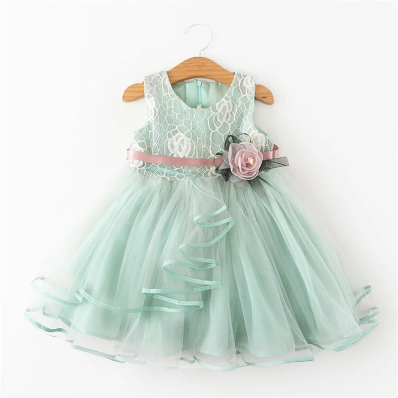 Baby Girls Dress Casual Costume Kids Dresses For Girls Flower Baby Dress Girl Party Little Princess Tutu Summer Dress