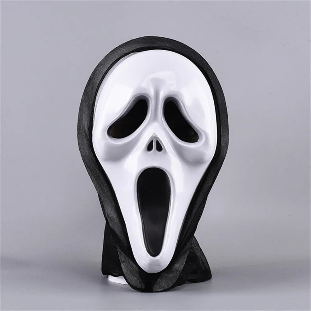 Horror Scream Face Ghost House Mask Cosplay Scary Killer Evil Demon EVA Masks Halloween Carvinal Dress Up Party Costume Props-Dollar Bargains Online Shopping Australia