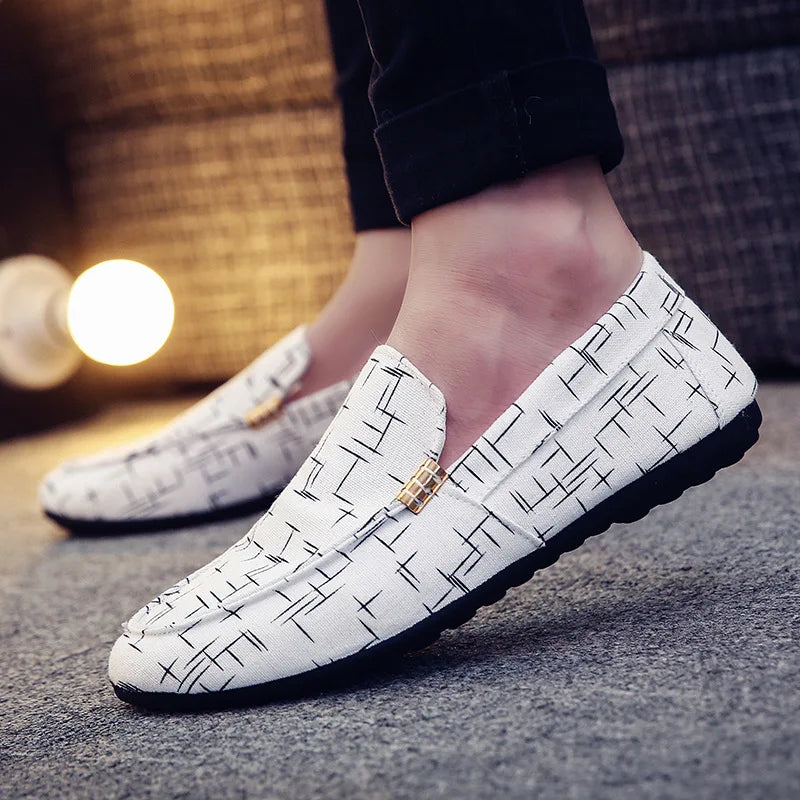 Men's Casual Shoes Red Loafers Cleat Shoes Metal Trim Adulto Driving Moccasin Soft Comfortable Casual Shoes Men's Sneakers Flats-Dollar Bargains Online Shopping Australia