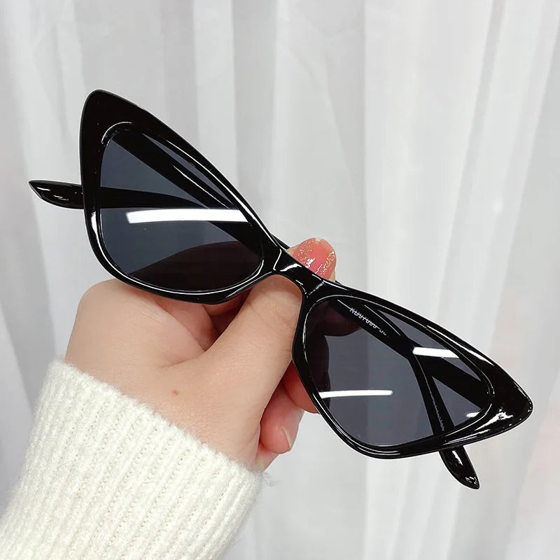 Cat Eye Sunglasses Small Triangle Female Sun Glasses Party Eyewear Accessory UV400-Dollar Bargains Online Shopping Australia