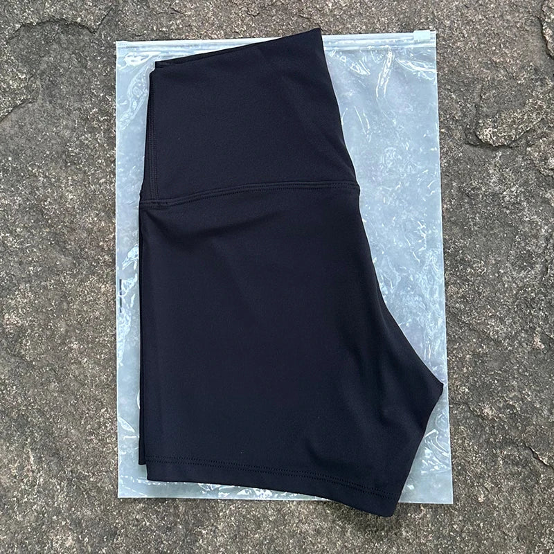 Women Sports Shorts High Waist Yoga Shorts Slim Fit Butt Lift Gym Running High Elastic Biker Shorts-Dollar Bargains Online Shopping Australia