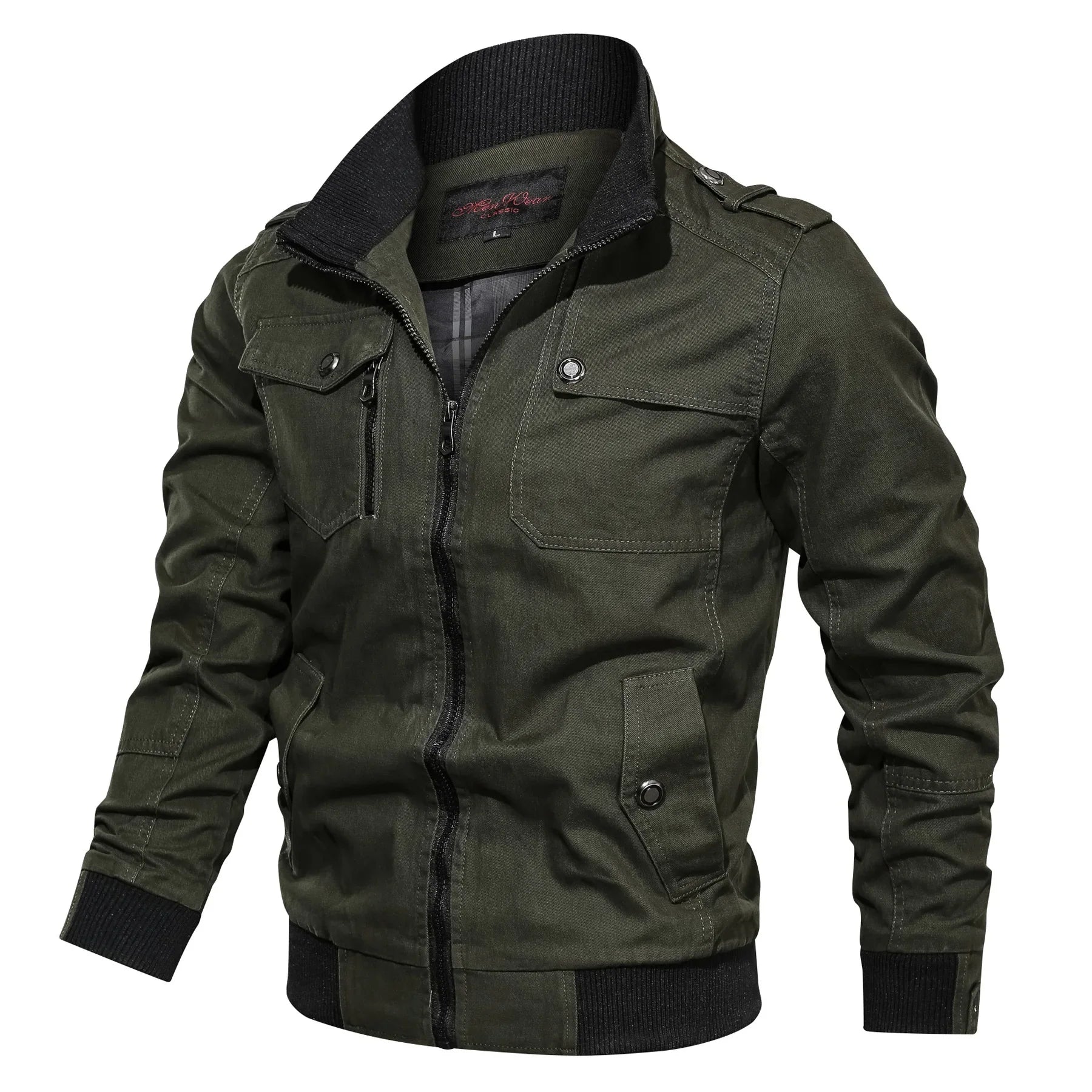 Slim Bomber Windbreaker Jackets Coat Spring Autumn New Jacket Men Army Mens Tactics Military Casual Cotton-Dollar Bargains Online Shopping Australia