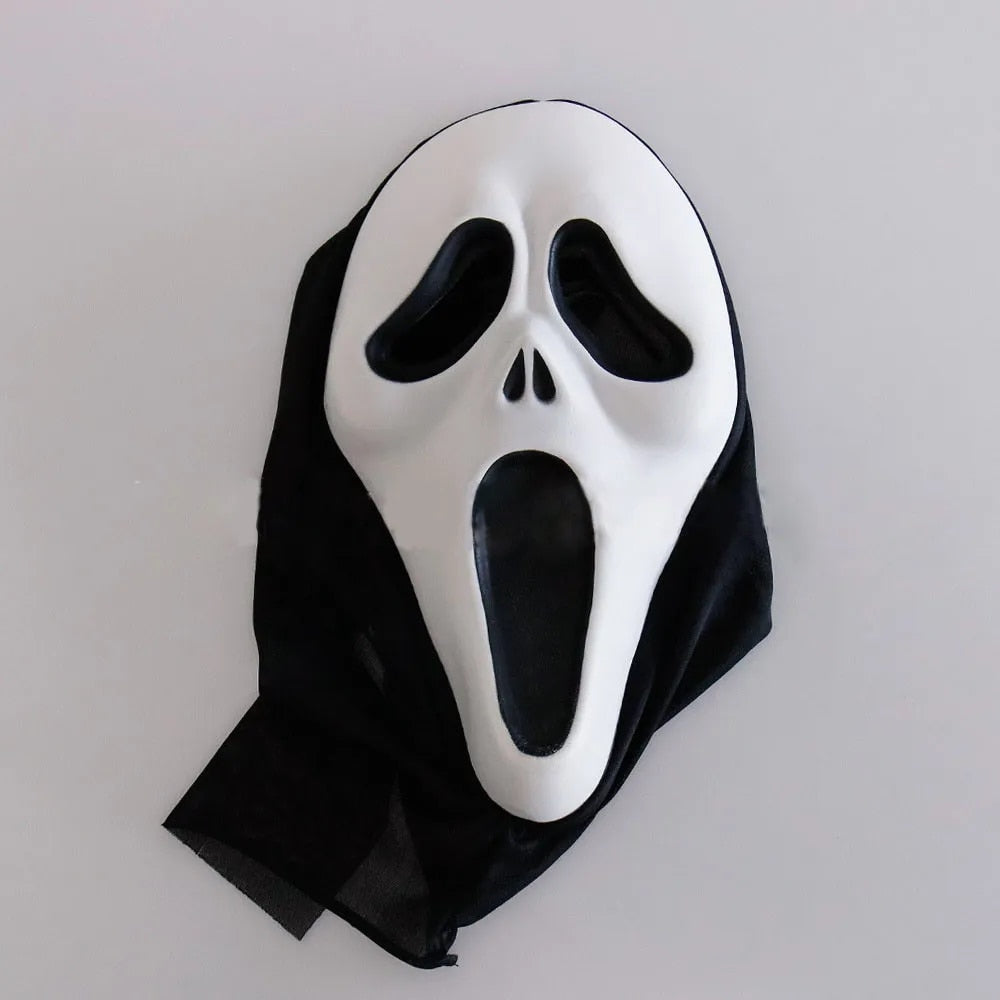 Horror Scream Face Ghost House Mask Cosplay Scary Killer Evil Demon EVA Masks Halloween Carvinal Dress Up Party Costume Props-Dollar Bargains Online Shopping Australia