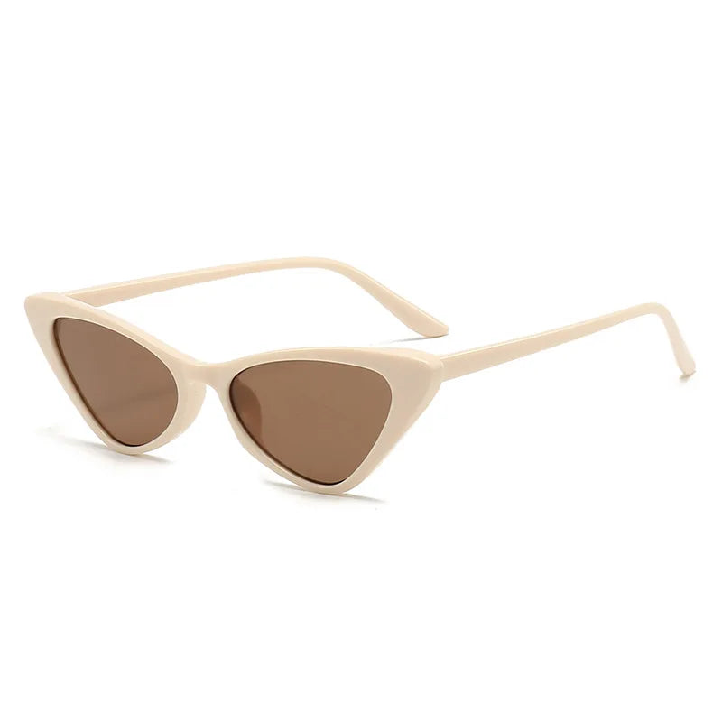 Cat Eye Sunglasses Small Triangle Female Sun Glasses Party Eyewear Accessory UV400-Dollar Bargains Online Shopping Australia