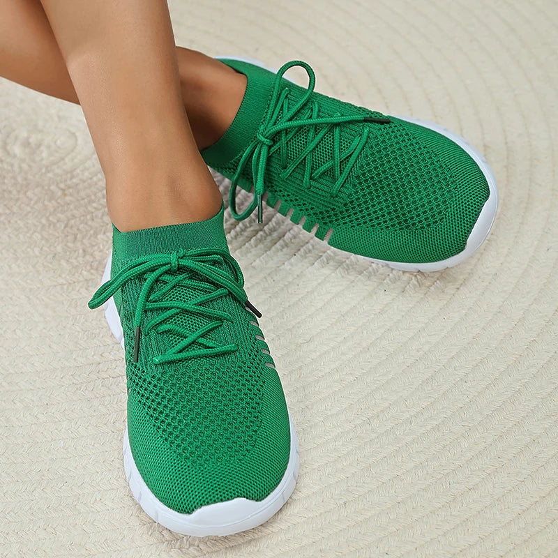 Mesh Breathable Soft Sole Sneakers Women Lightweight Non-Slip Running Walking Shoes Woman-Dollar Bargains Online Shopping Australia