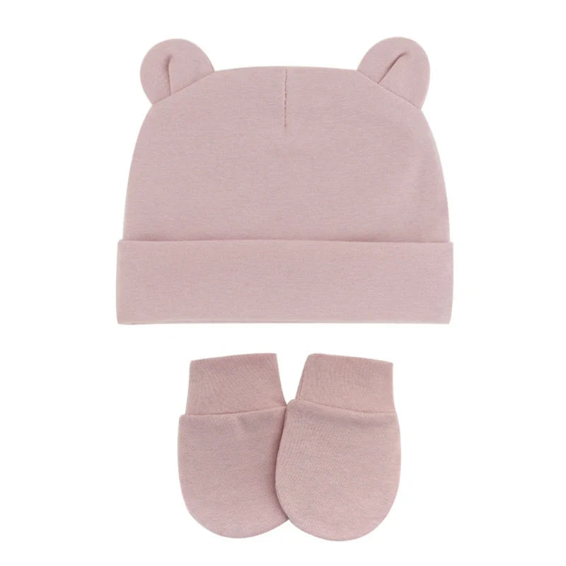 Newborn Winter Warm Beanie Hat Gloves for Baby Girls Boys Infant Toddler-Dollar Bargains Online Shopping Australia