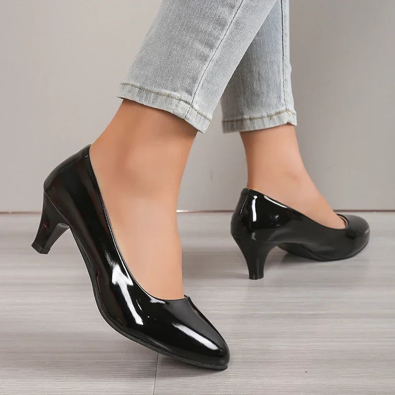 Women Pumps Nude Shallow Mouth Women Shoes Fashion Office Work Wedding Party Shoes Ladies Low Heel Shoes Summer Heels-Dollar Bargains Online Shopping Australia