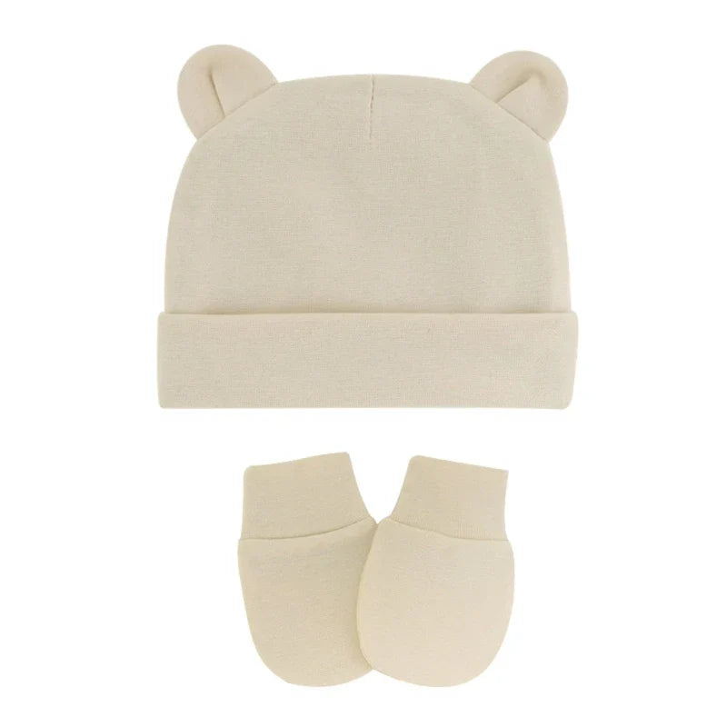 Newborn Winter Warm Beanie Hat Gloves for Baby Girls Boys Infant Toddler-Dollar Bargains Online Shopping Australia