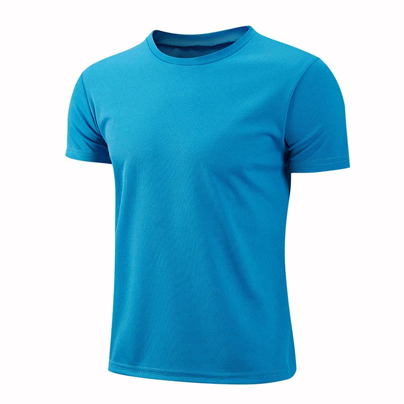 T Shirt Women Men O Neck Quick-dry Tees Women Simple Short Sleeve Solid Color Slim Fit T-Shirts For Unisex Tops Summer-Dollar Bargains Online Shopping Australia