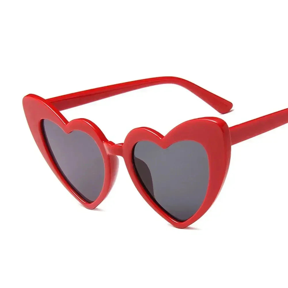 Love Heart Shaped Sunglasses Women Big Frame Fashion Cute Sexy Retro Cat Eye Vintage Sun Glasses UV400 Protection Unisex Eyewear-Dollar Bargains Online Shopping Australia