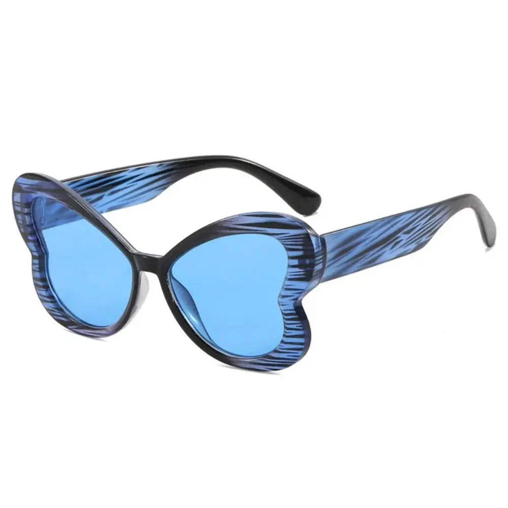 Gradient Butterfly Sunglasses Trendy Colorful Candy Color Shades UV400 Ladies Party Eyewear-Dollar Bargains Online Shopping Australia