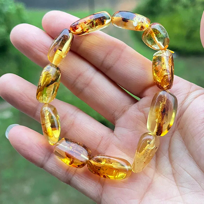 Amber Bracelets Natural Beads Baltic Energy Gemstone Healing Jewelry-Dollar Bargains Online Shopping Australia