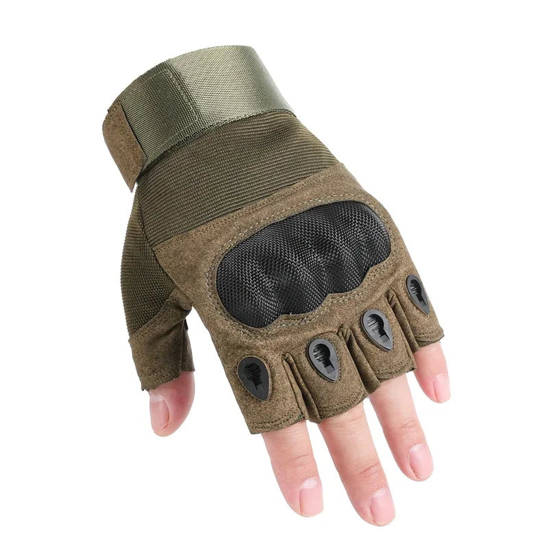 Outdoor Tactical Gloves Airsoft Sport Gloves Half Finger Military Men Women Combat Shooting Hunting Fitness Fingerless Gloves-Dollar Bargains Online Shopping Australia