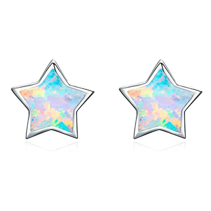 Unicorn Stud Earrings for Little Girl Kids Crystal Cat Butterfly Rainbow Heart Star Earring-Dollar Bargains Online Shopping Australia