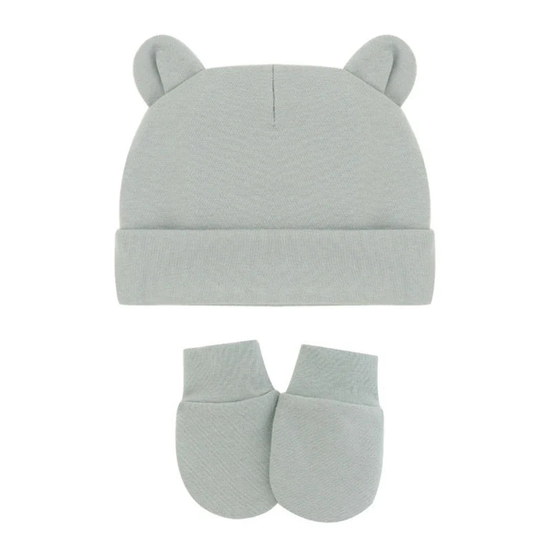 Newborn Winter Warm Beanie Hat Gloves for Baby Girls Boys Infant Toddler-Dollar Bargains Online Shopping Australia