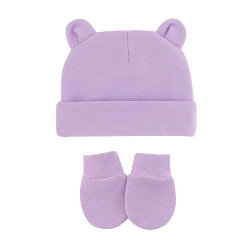 Newborn Winter Warm Beanie Hat Gloves for Baby Girls Boys Infant Toddler-Dollar Bargains Online Shopping Australia