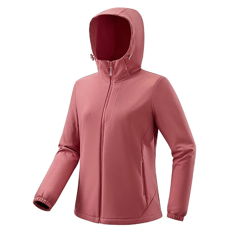 Fleece Softshell Jacket Women Waterproof Warm Windbreaker Hiking Camping Climbing Skiing Raincoat Winter Jackets For Women