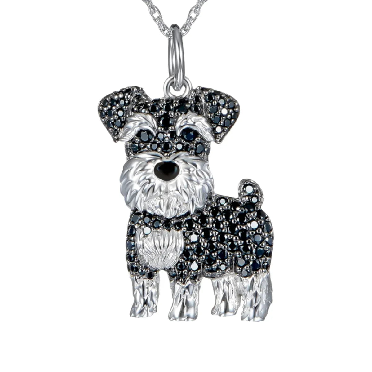 Schnauzer Dog Pendant Necklace Women Pet Puppy Jewelry Animal Accessories Dog Lovers-Dollar Bargains Online Shopping Australia