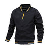 Bomber Jacket Men Casual Windbreaker Jacket Coat Men High Quality Outwear Zipper Stand Collar Military Jacket Mens