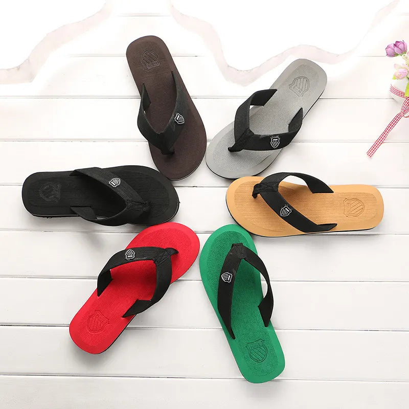 Sandals Shoes Men Summer Men Flip Flops High Quality Beach Sandals Anti-slip-Dollar Bargains Online Shopping Australia