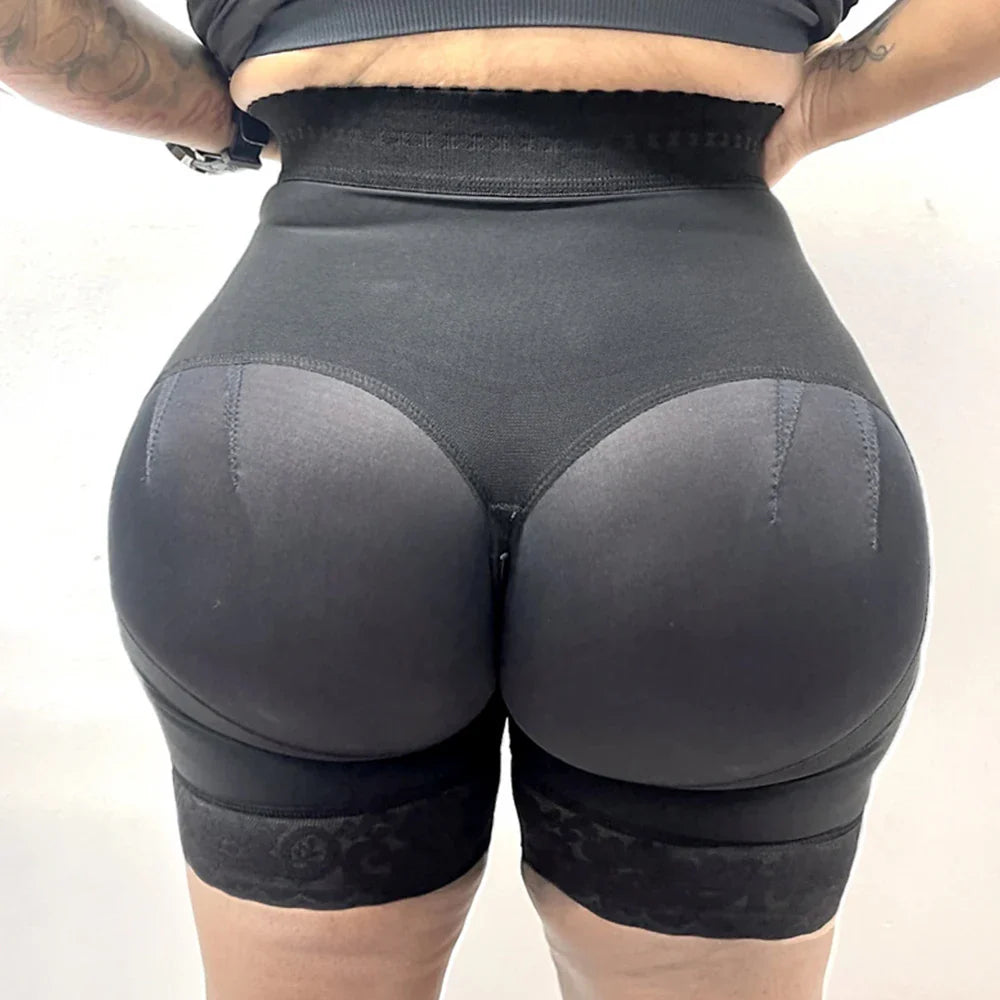 Slimming Fajas Lace Butt Lifter Charming Curves Butt Lifting BBL Hourglass FIgure Short 3 Hooks Waist Trainer-Dollar Bargains Online Shopping Australia