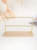 Double-deck Earrings Ring Necklace Watch Jewelry Shelf Jewelry Stand Counter Pendant Jewelry Display Stand