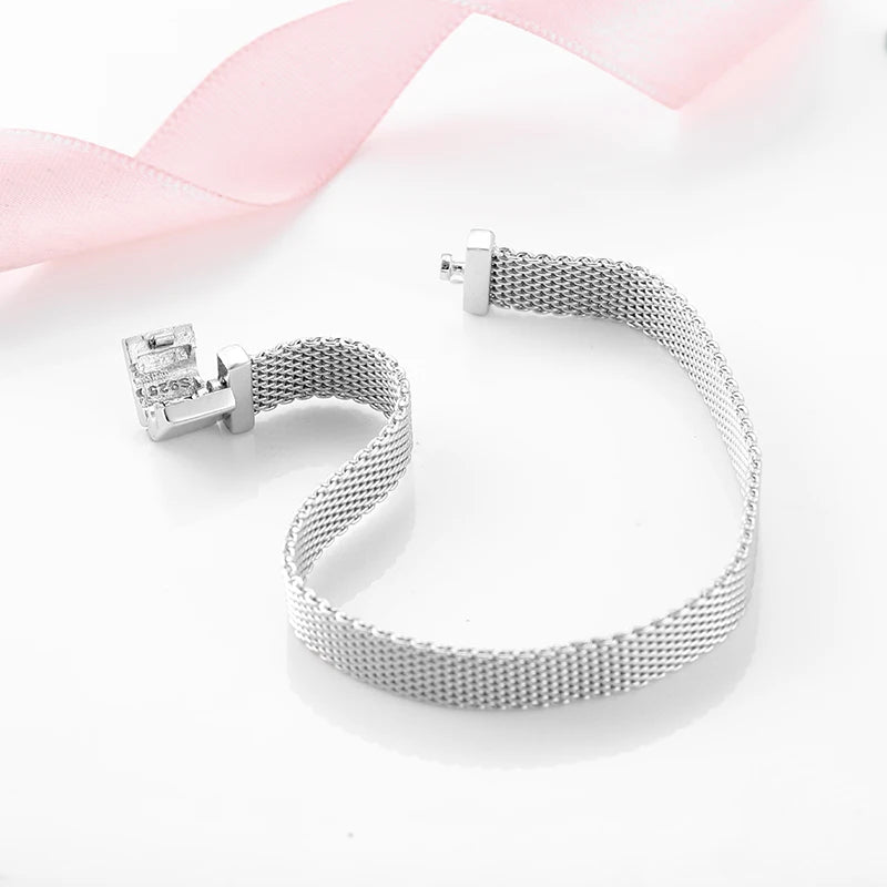 925 Sterling Silver Fashion Clip Beads Bracelets for Women Fit Original bracelet charms Jewelry