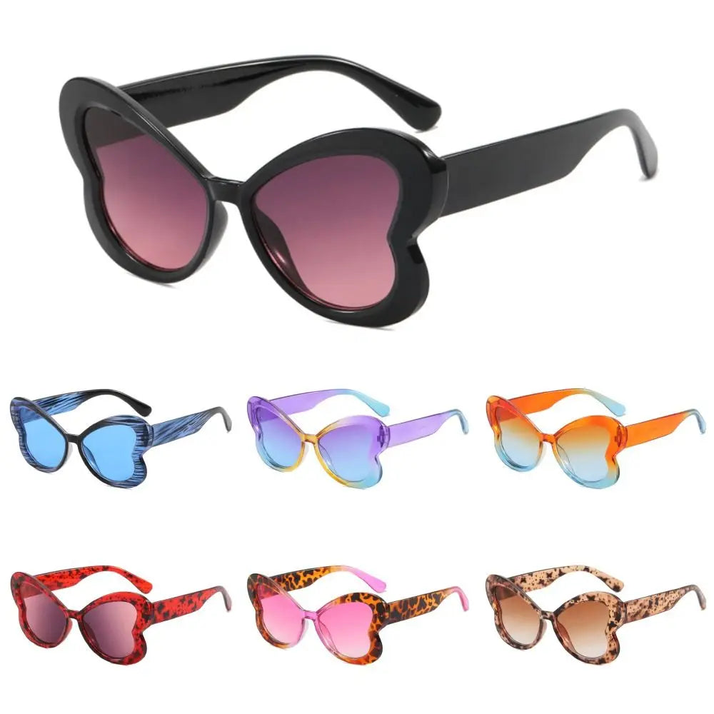 Gradient Butterfly Sunglasses Trendy Colorful Candy Color Shades UV400 Ladies Party Eyewear-Dollar Bargains Online Shopping Australia