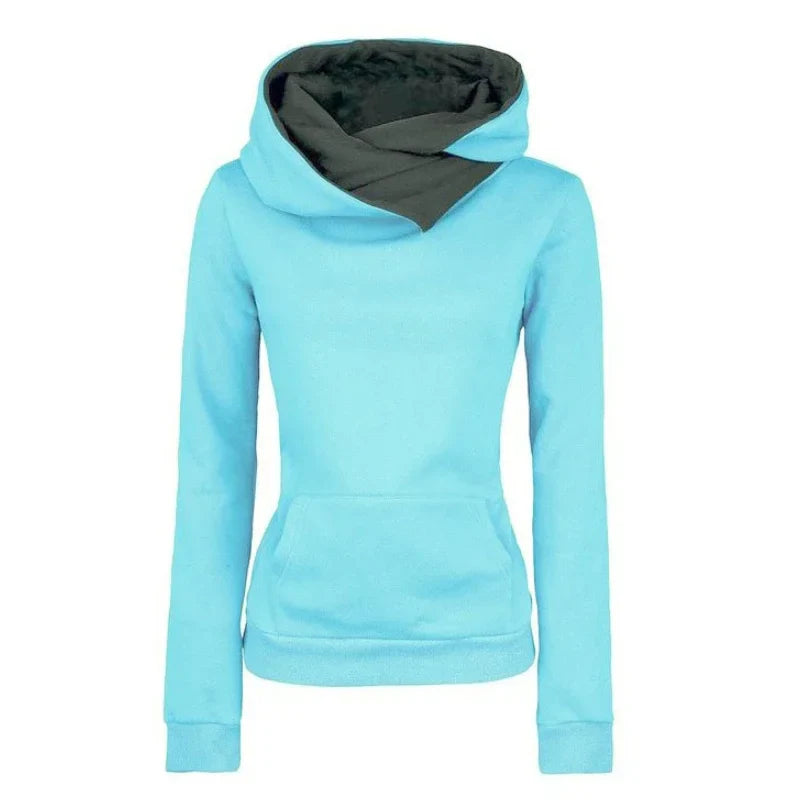 Hoodies Women Tracksuit Solid Color Fashion Long Sleeve Pullovers Christmas Casual Warm Hooded Sweatshirts Tops-Dollar Bargains Online Shopping Australia