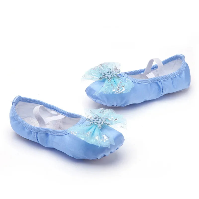 Lovely Princess Dance Soft Soled Ballet Shoe Children Girls Cat Claw Chinese Ballerina Exercises Shoes-Dollar Bargains Online Shopping Australia