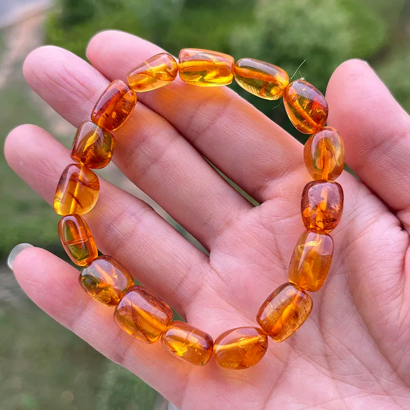 Amber Bracelets Natural Beads Baltic Energy Gemstone Healing Jewelry-Dollar Bargains Online Shopping Australia