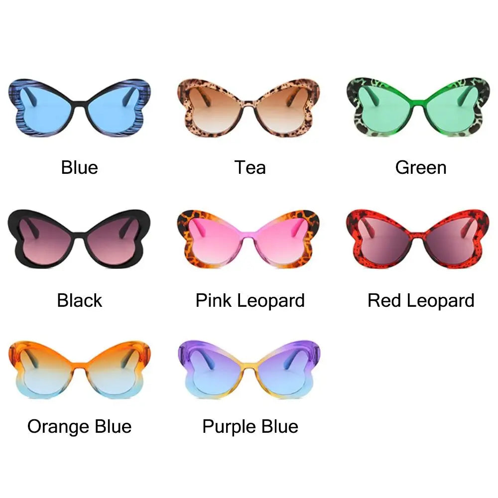 Gradient Butterfly Sunglasses Trendy Colorful Candy Color Shades UV400 Ladies Party Eyewear-Dollar Bargains Online Shopping Australia