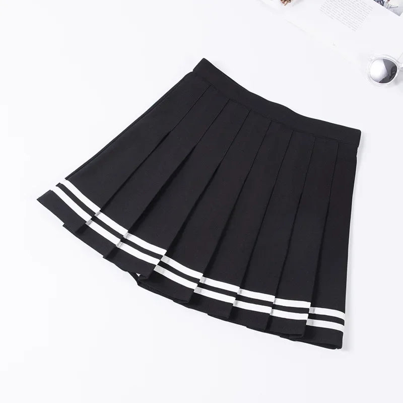 Korean Style Sexy Skirt Pleated Tennis Womens Athletic Golf Sport Outfits Workout Running Mini Harajuku Skirt-Dollar Bargains Online Shopping Australia