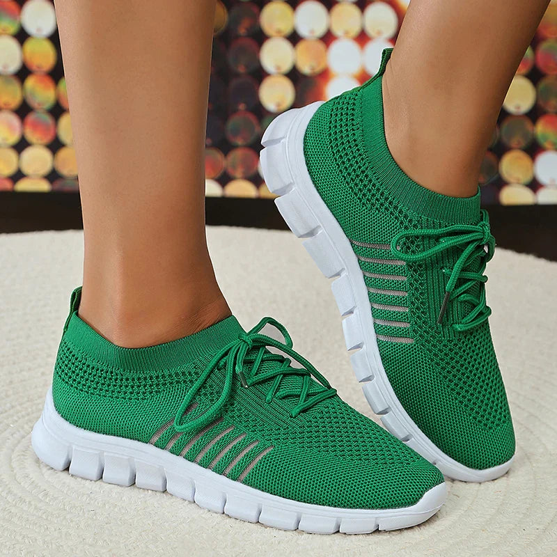 Mesh Breathable Soft Sole Sneakers Women Lightweight Non-Slip Running Walking Shoes Woman-Dollar Bargains Online Shopping Australia