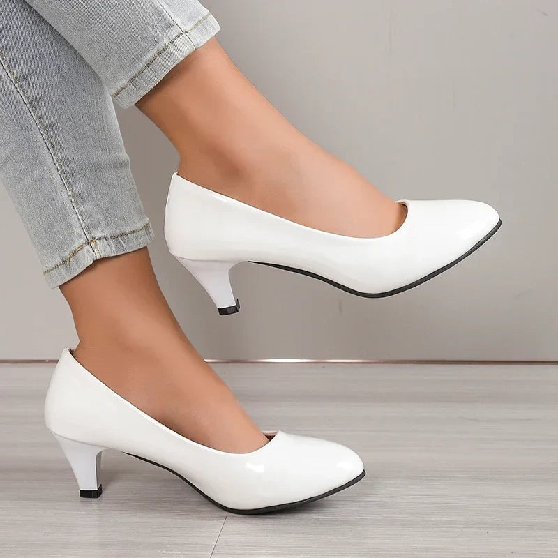 Women Pumps Nude Shallow Mouth Women Shoes Fashion Office Work Wedding Party Shoes Ladies Low Heel Shoes Summer Heels-Dollar Bargains Online Shopping Australia