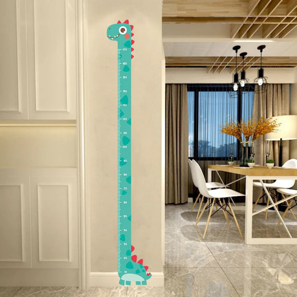 Cute Cartoon Height Sticker Unicorn Dinosaur Giraffe Wall Height Measuring Ruler Stickers For Kids Room Kindergarten Decor-Dollar Bargains Online Shopping Australia