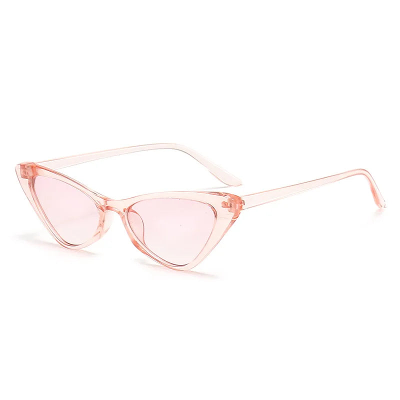 Cat Eye Sunglasses Small Triangle Female Sun Glasses Party Eyewear Accessory UV400-Dollar Bargains Online Shopping Australia