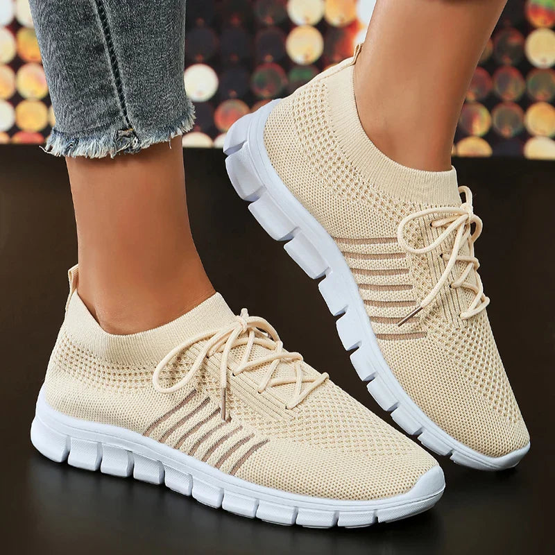 Mesh Breathable Soft Sole Sneakers Women Lightweight Non-Slip Running Walking Shoes Woman-Dollar Bargains Online Shopping Australia