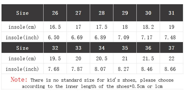 Children's Leather Upper Sneakers Middle Large Children's Casual Shoes Boys Girls Soft Sole Students Tennis Shoes