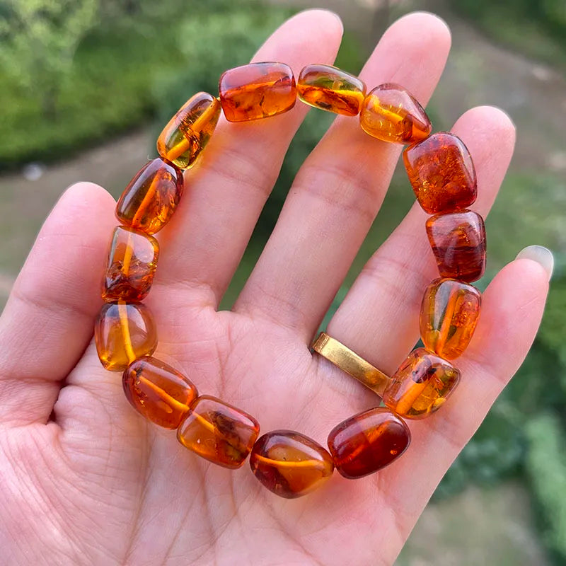 Amber Bracelets Natural Beads Baltic Energy Gemstone Healing Jewelry-Dollar Bargains Online Shopping Australia